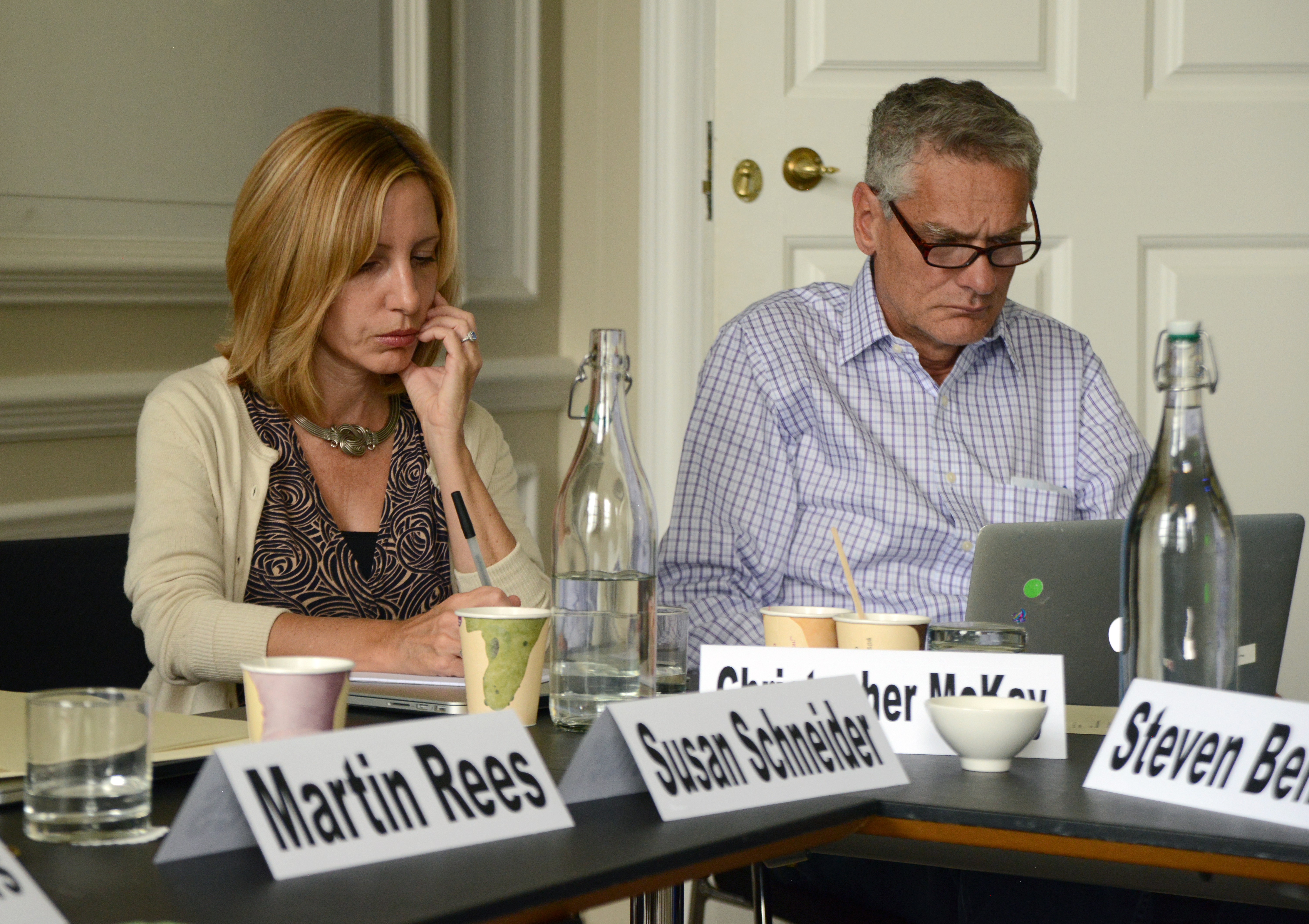 Susan Schneider and Chris McKay